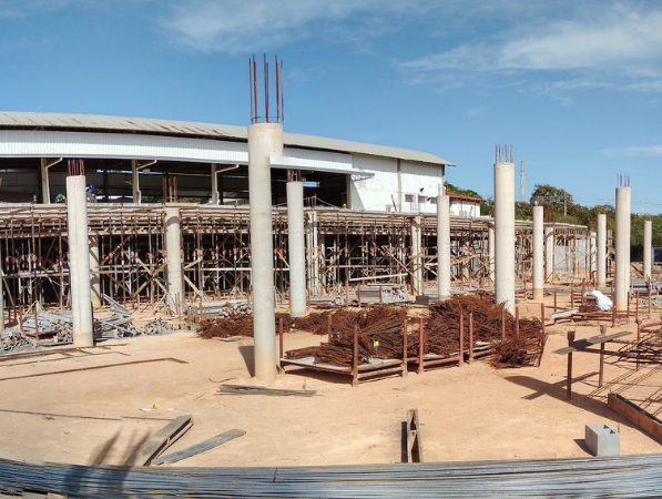 Projeto estrutural construção civil