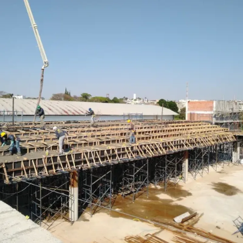 Projeto arquitetônico de uma igreja