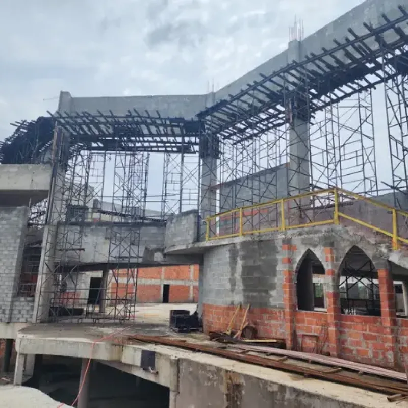 Projeto estrutural de muro de arrimo