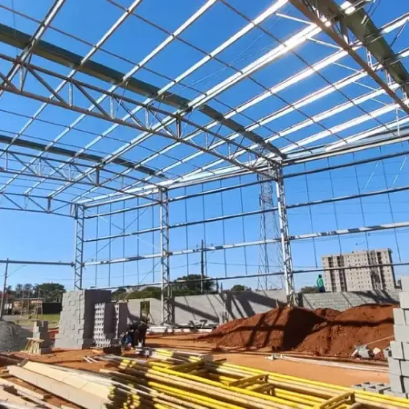 Projeto de galpão estrutura metálica