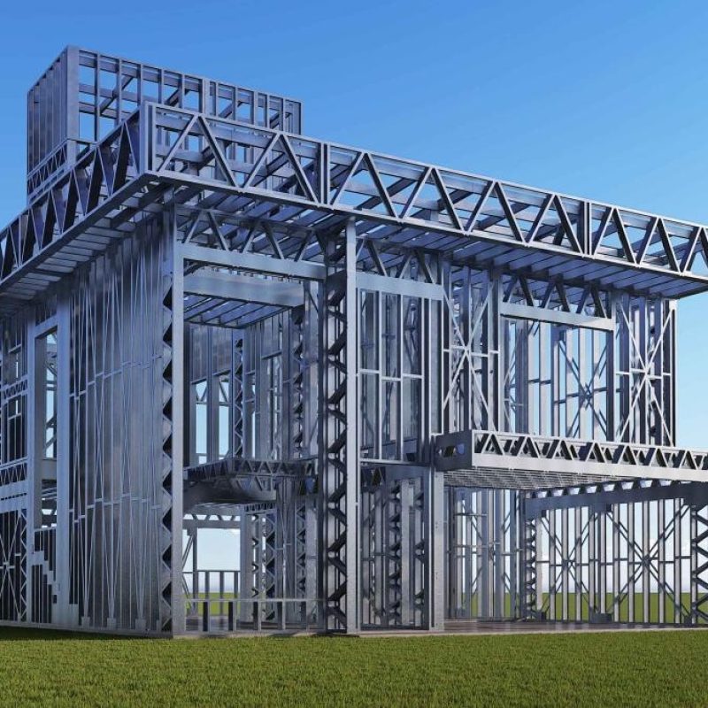 Arquitetura Moderna: Por que apostar na construção em steel frame?