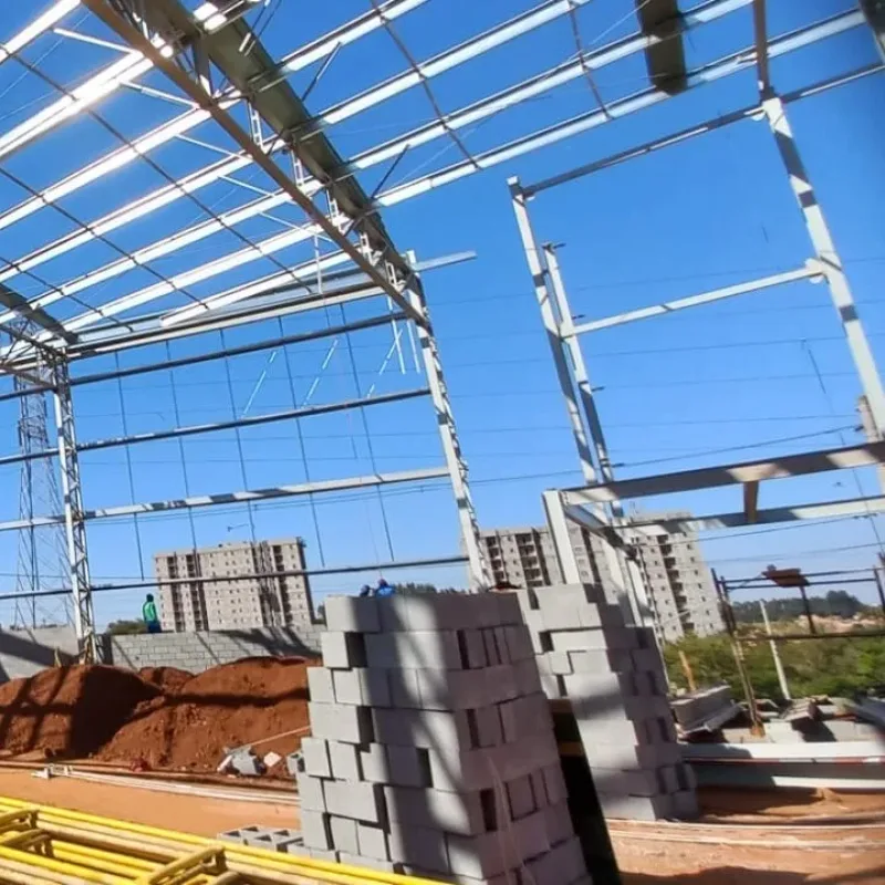 Projeto de telhado metálico