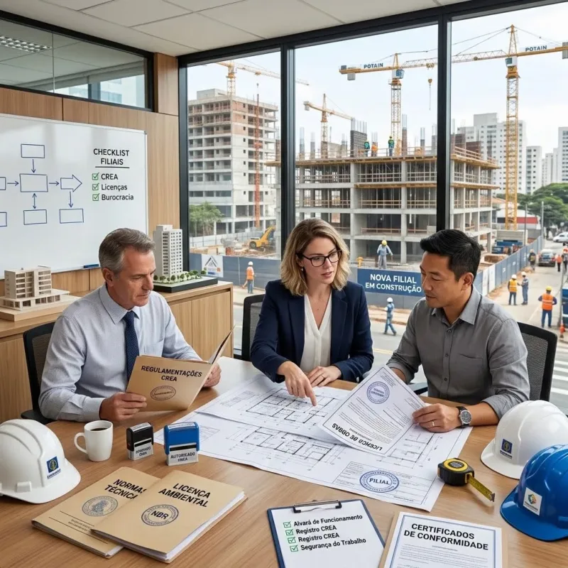 Certificações necessárias para abrir filiais na construção civil